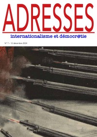 Adresses: internationalisme et démocr@tie